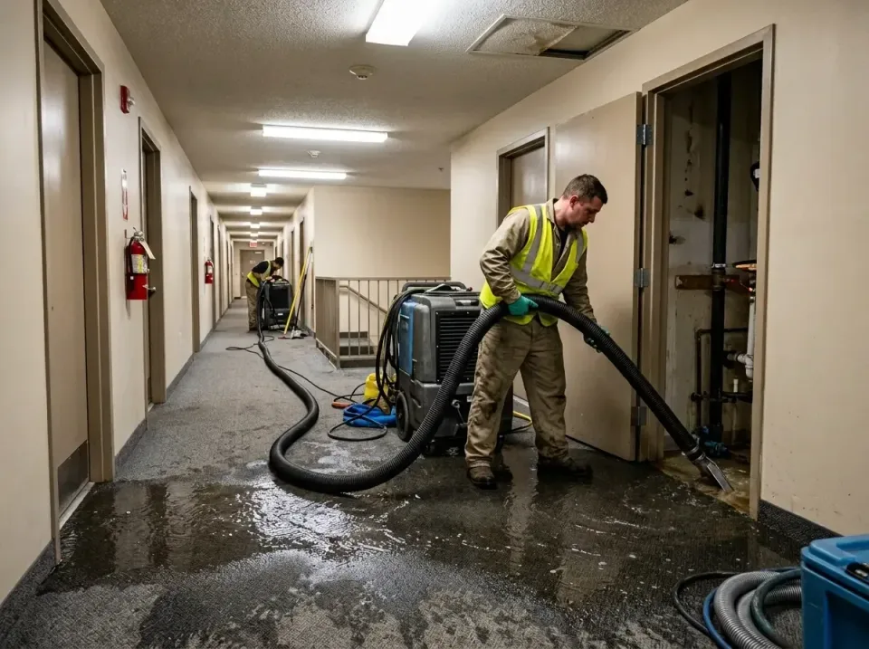 multi-unit-apartment-hallway-f-005 — frequently asked questions, Emergency Burst Pipe Water Extraction & Removal in Patterso…